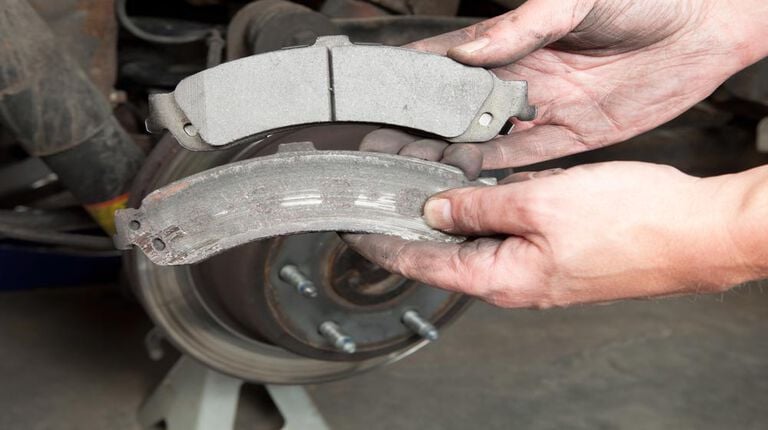 Inspecting brakes - Brakes squeaking or grinding? 